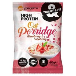   Forpro high protein zabkása eperrel és málnával hozzáadott cukor nélkül 60 g