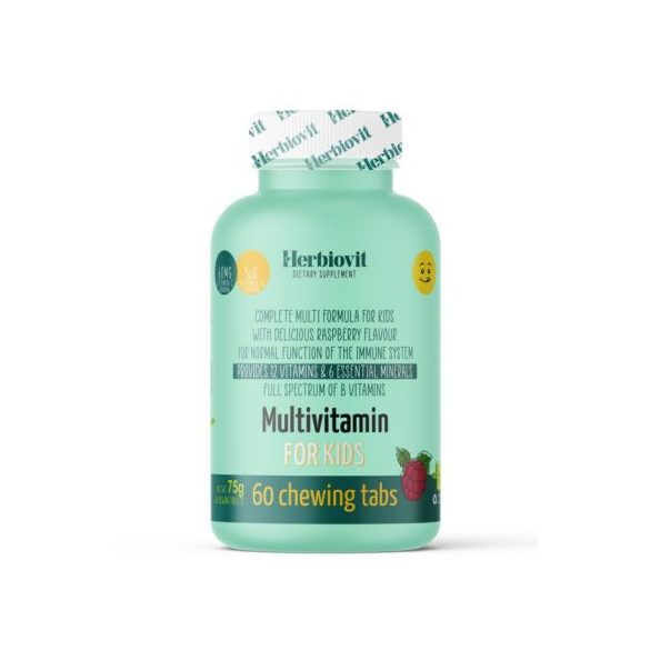 Herbiovit Multivitamin for Kids rágótabletta 60 db