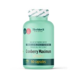 Herbiovit Cranberry Maximum Extract kapszula 60 db