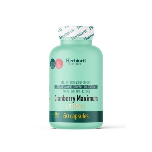 Herbiovit Cranberry Maximum Extract kapszula 60 db