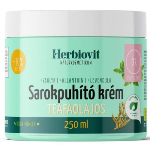 Herbiovit teafaolajos sarokpuhító krém 250 ml