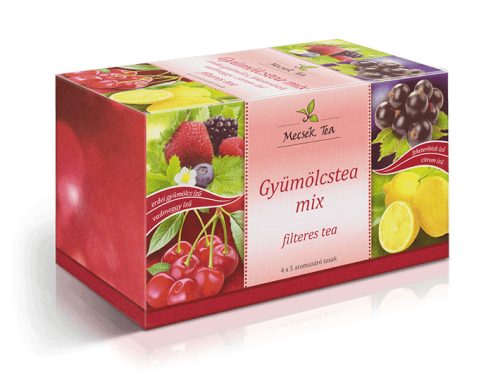 Mecsek gyümölcstea mix 4x5x2 g 40 g