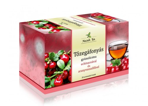 Mecsek gyümölcstea tőzegáfonyás 20x2 g 40 g