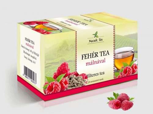 Mecsek fehér tea málnával 20x2g 40 g