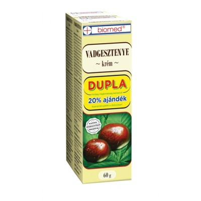 Biomed vadgesztenye krém dupla 2x60g 120 g