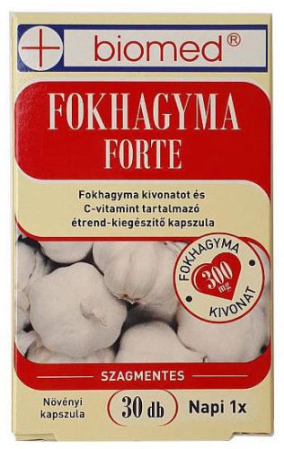 Biomed fokhagyma forte kapszula 30 db