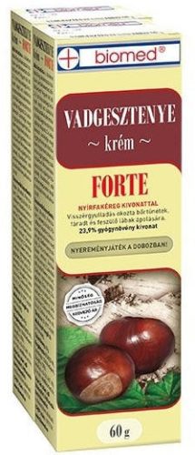 Biomed vadgesztenye krém forte dupla 120 g