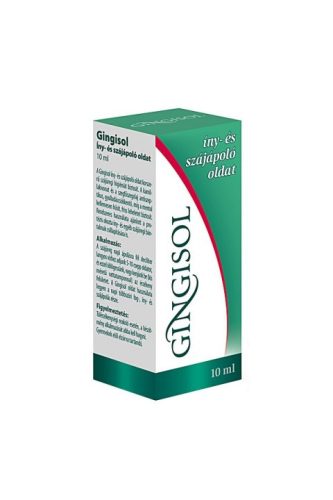 INTERHERB GINGISOL FOGÍNY- ÉS SZÁJÁPOLÓ OLDAT 10ML