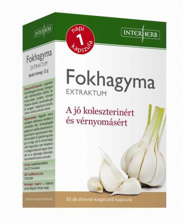 Interherb Fokhagyma Kapszula 30 db