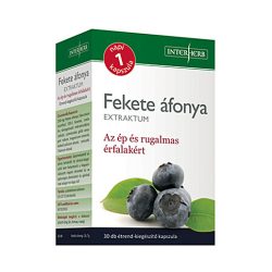 Interherb Feketeáfonya Kapszula 30 db