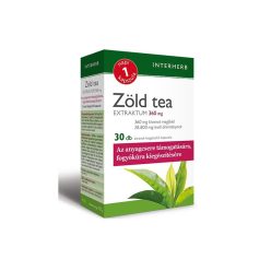 INTERHERB NAPI 1 ZÖLD TEA EXTRAKTUM KAPSZULA 30DB