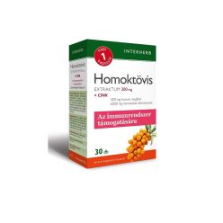   INTERHERB NAPI 1 HOMOKTÖVIS EXTRAKTUM  300MG KAPSZULA+CINK 30DB