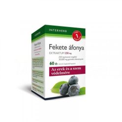   INTERHERB NAPI1 FEKETE ÁFONYA EXTRAKTUM 250 MG KAPSZULA 60DB