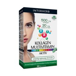 INTERHERB KOLLAGÉN MULTIVITAMIN TABLETTA 30 db