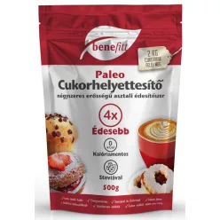   Benefitt Paleo Cukorhelyettesítő (Eritrit, Stevia) 4X Erősségű 500G