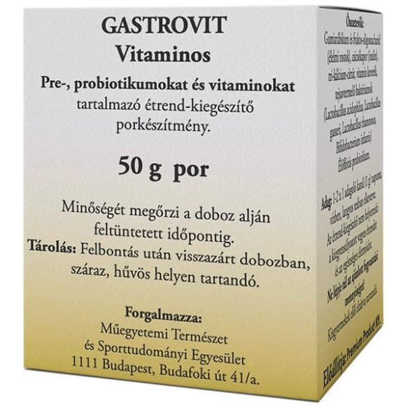 GASTROVIT VITAMINOS PROBIOT.POR 50G