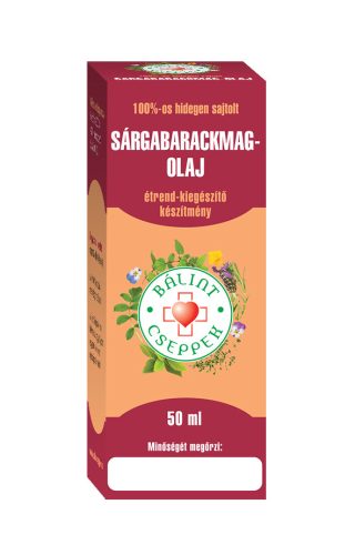 Bálint sárgabarackmag-olaj 50 ml