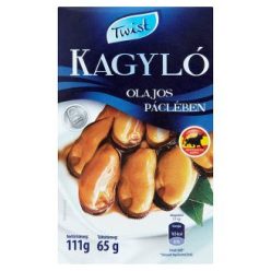 Twist kagyló olajos páclében 115 g