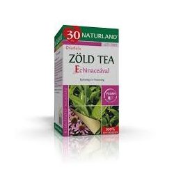 Naturland tea zöld tea echináceával filteres 20db