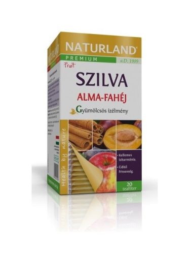 Naturland Prémium Szilva-Alma-Fahéj Tea 20 filter