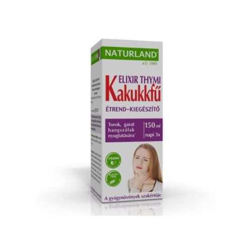 NATURLAND KAKUKKFŰ SZIRUP 150ML