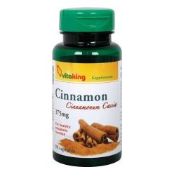 Vitaking cinnamon fahéj 375mg kapszula 90 db