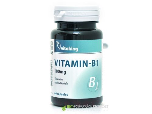 Vitaking B1-Vitamin Kapszula 100Mg 60 db