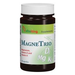 Vitaking magne trio (mg, d vitamin, k2) kapszula 30 db