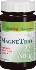 Vitaking magne trio (mg, d vitamin, k2) kapszula 30 db