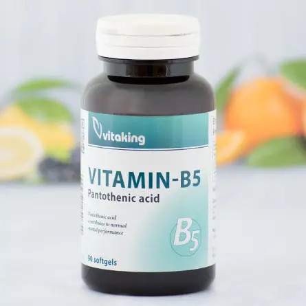 Vitaking B5 - Pantoténsav 200mg 90db