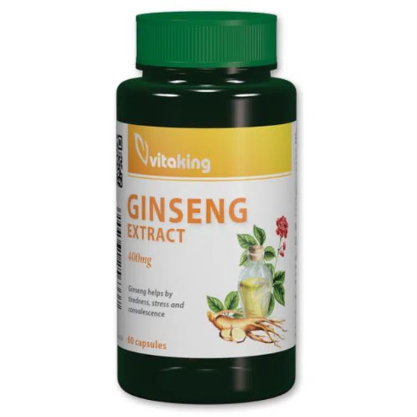 Vitaking Ginzeng kivonat 400mg 60db  kapszula