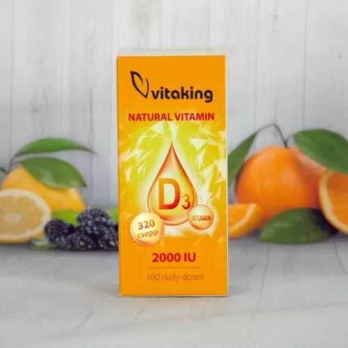 Vitaking natural d3 vitamin csepp 20 ml