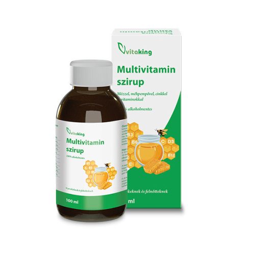 Vitaking Multivitamin Szirup + Méhpempő (100ml)