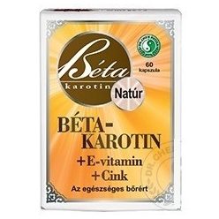 Dr.chen béta-karotin+e-vitamin+cink kapszula 60 db