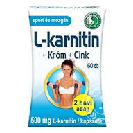 Dr.chen l-karnitin 500, króm és cink kapszula 60 db