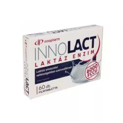   Innopharm innolact laktáz enzim 6000 fccu filmtabletta 60 db