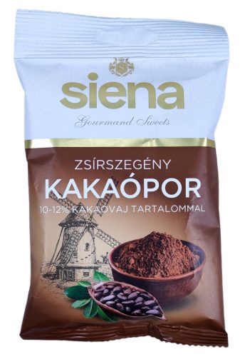 Siena 10-12% zsírszegény kakaópor 75 g