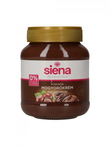 Siena kakaós mogyorókrém édesítőszerrel 400 g