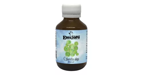 EzerJóFű Chlorella alga kivonat 100ml alkoholmentes, növényi glicerinnel