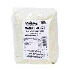 Paleolit Mandulaliszt zsírtalan 500g (préselvényből)