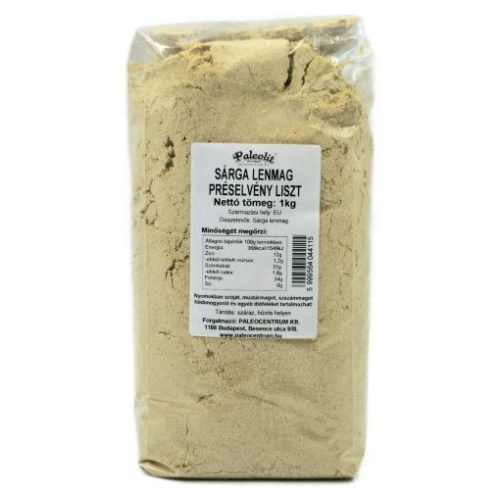 Paleolit Sárga lenmagliszt 1kg préselvényből