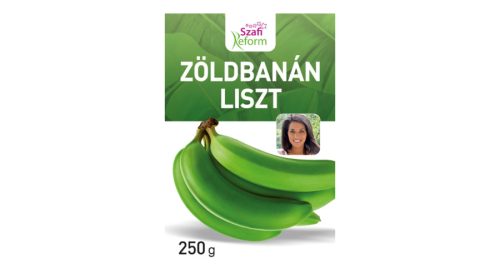 Szafi Fitt prémium zöldbanán liszt 250 g