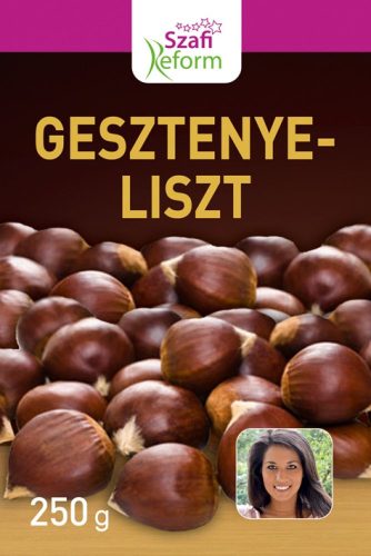 Szafi Fitt zsírtalanított gesztenyeliszt 250 g