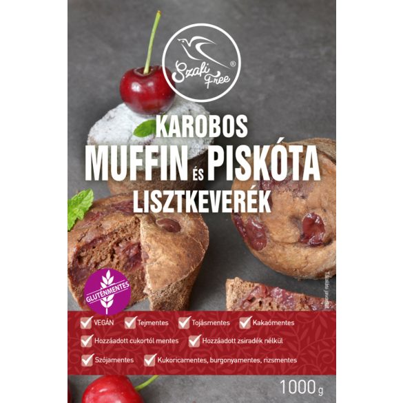 Szafi Free karobos muffin és piskóta lisztkeverék 1000 g