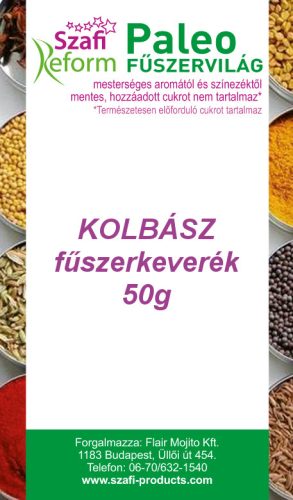 Szafi Reform Paleo Kolbász fűszerkeverék 50 g