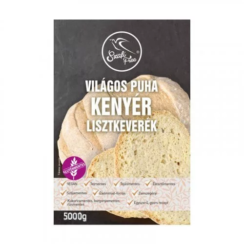 Szafi Free Világos puha kenyér 5kg lisztkeverék