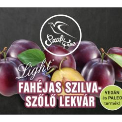 Szafi F.Lekvár Fahéjas Szilva-Szőlő 350 g