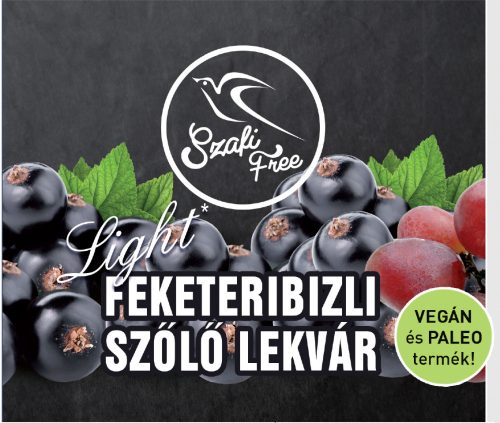 Szafi Free lekvár feketeribizli-szőlő 350 g