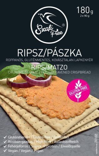 Szafi Free ripsz pászka gluténmentes 180 g