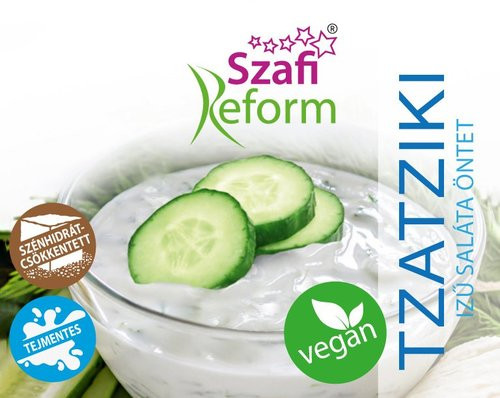 Szafi R.Öntet Tzatziki Ízű Vegán Gm.Hcm 270 g